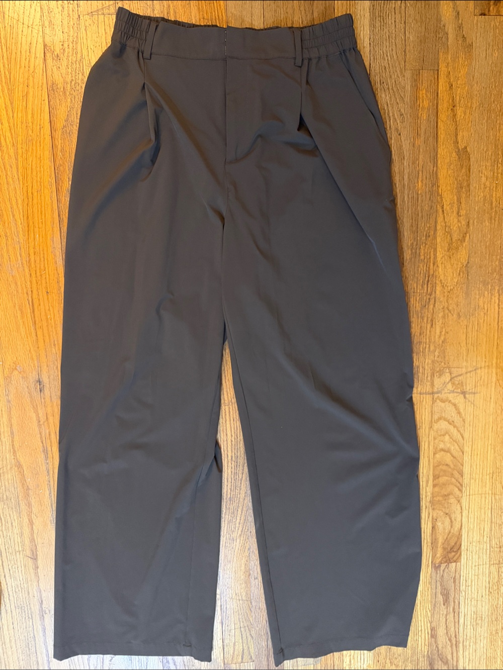 ALO Yoga Espresso Brown High Waist Pursuit Trouser Pant